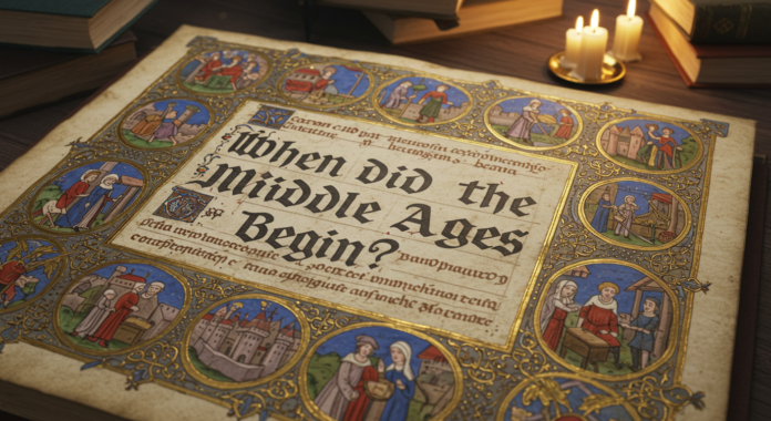 When Did the Middle Ages Begin?