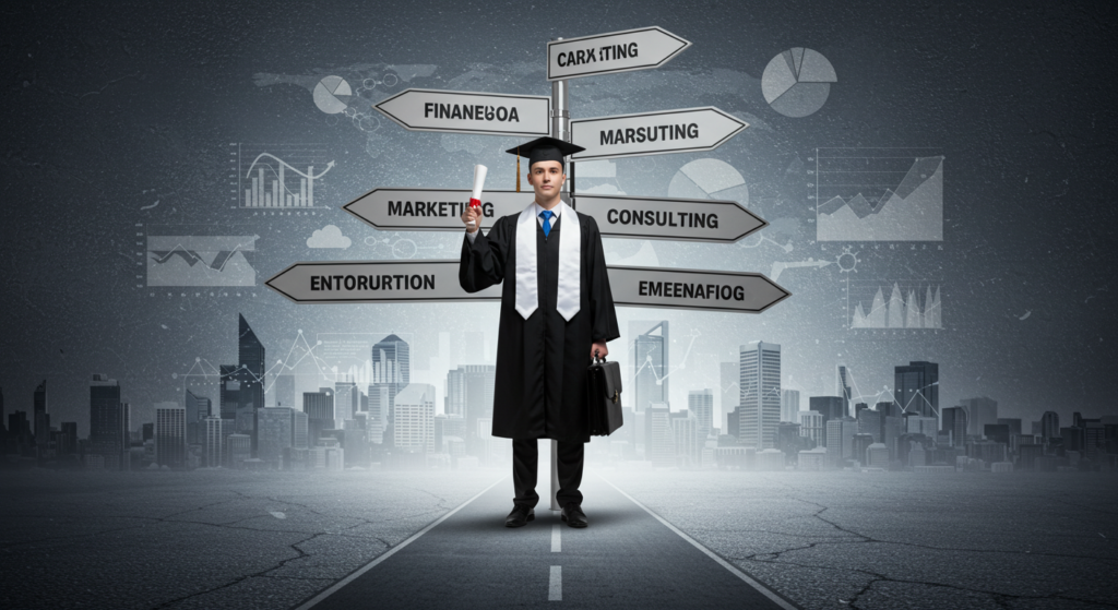 what can you do with a business and finance degree​